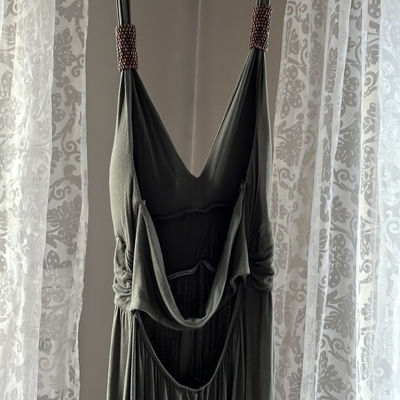 Army Green Dress - Picture 4 of 4